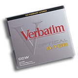 VERBATIM 94124 9.1GB 4096B/S 5.25" WORM OPTICAL DISK 1PK